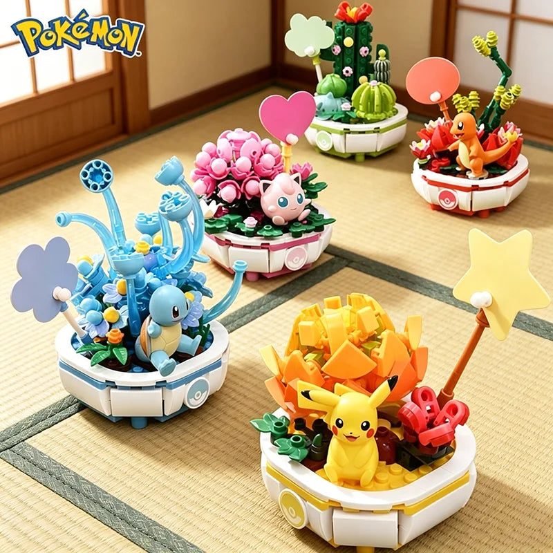 Potted Pokémon Building Block Set