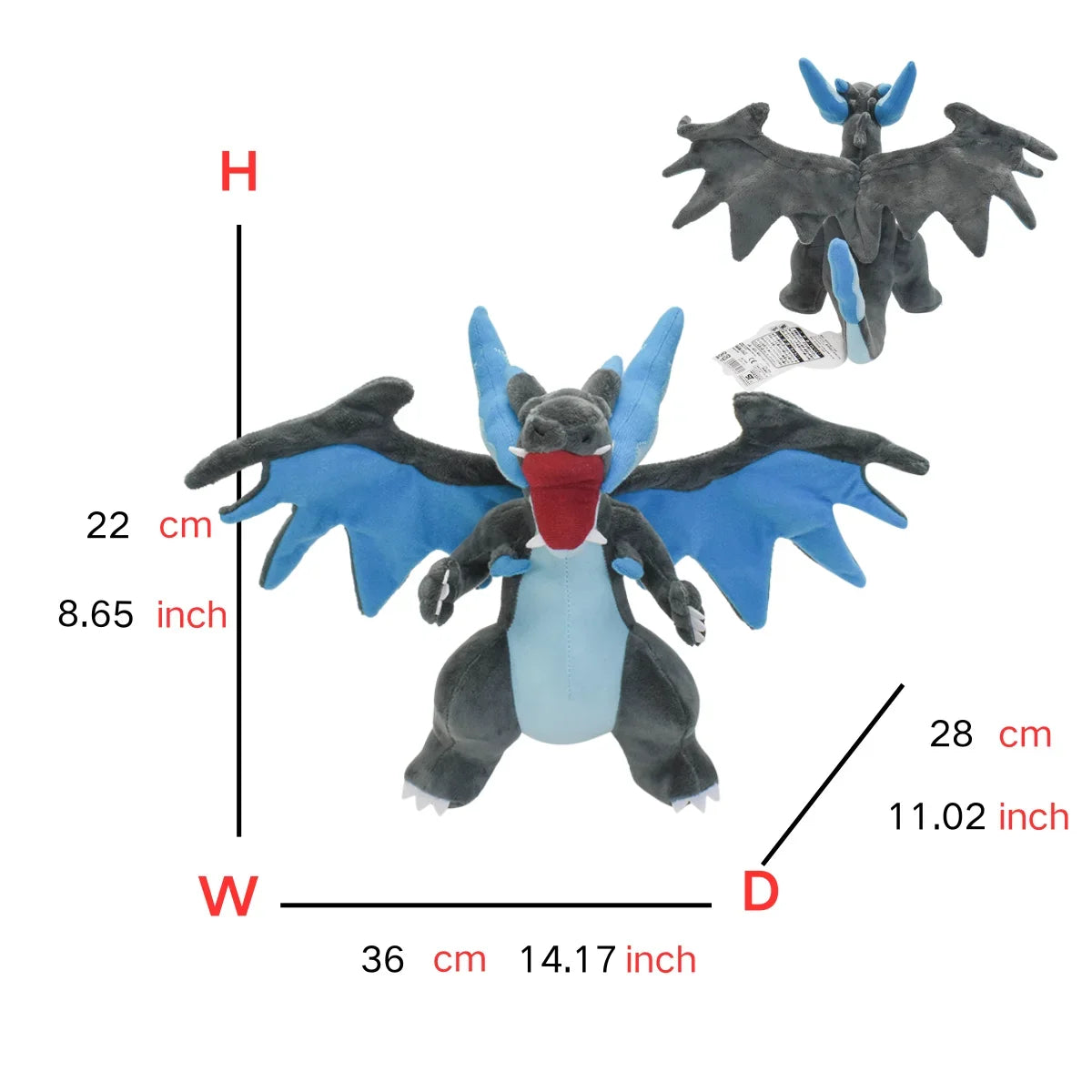 Dragon & Legend Plush – Mega Charizard, Rayquaza & More