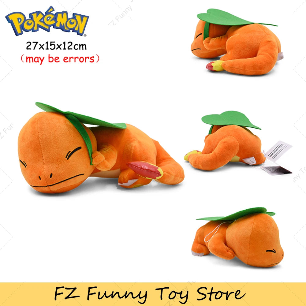 Sleeping Pokémon Plush – Pawmi, Lucario & More