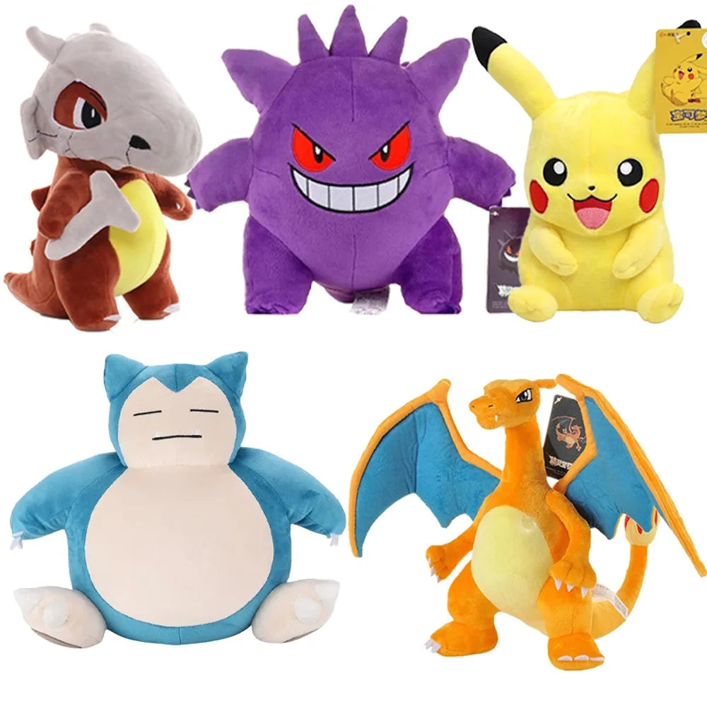 Pokémon Plush – Gengar, Pikachu, Charizard & More