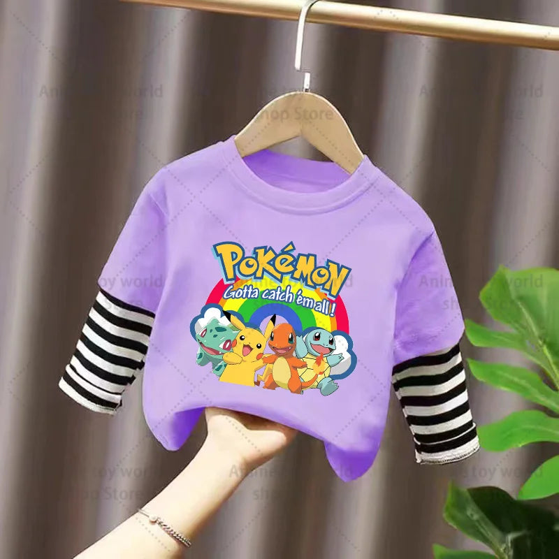 Kids' Pokémon Long-Sleeve Layered Tee