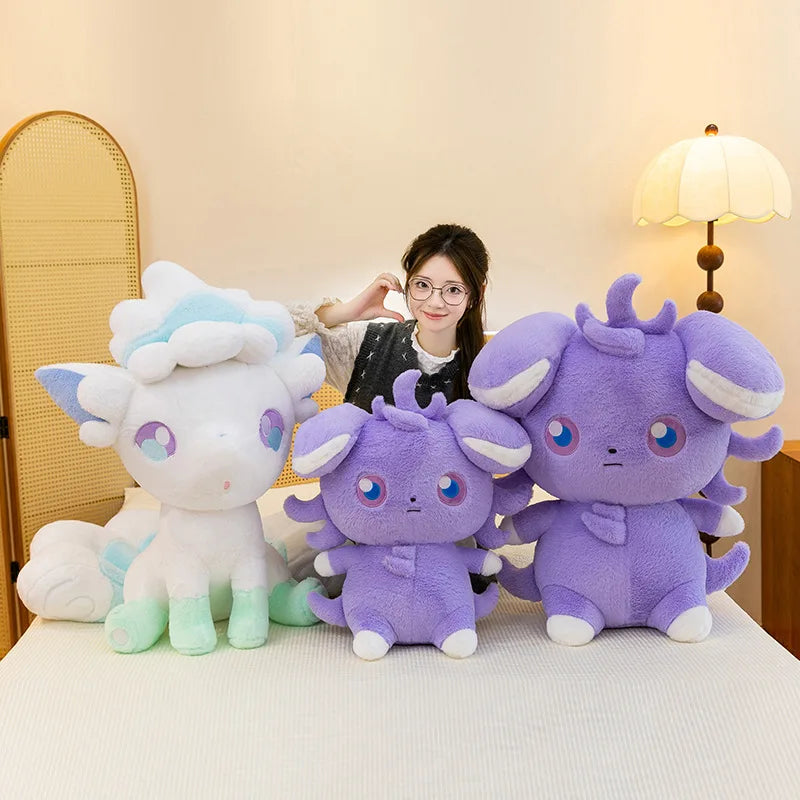 Alolan Vulpix Plush Pillow – 40 or 60 cm