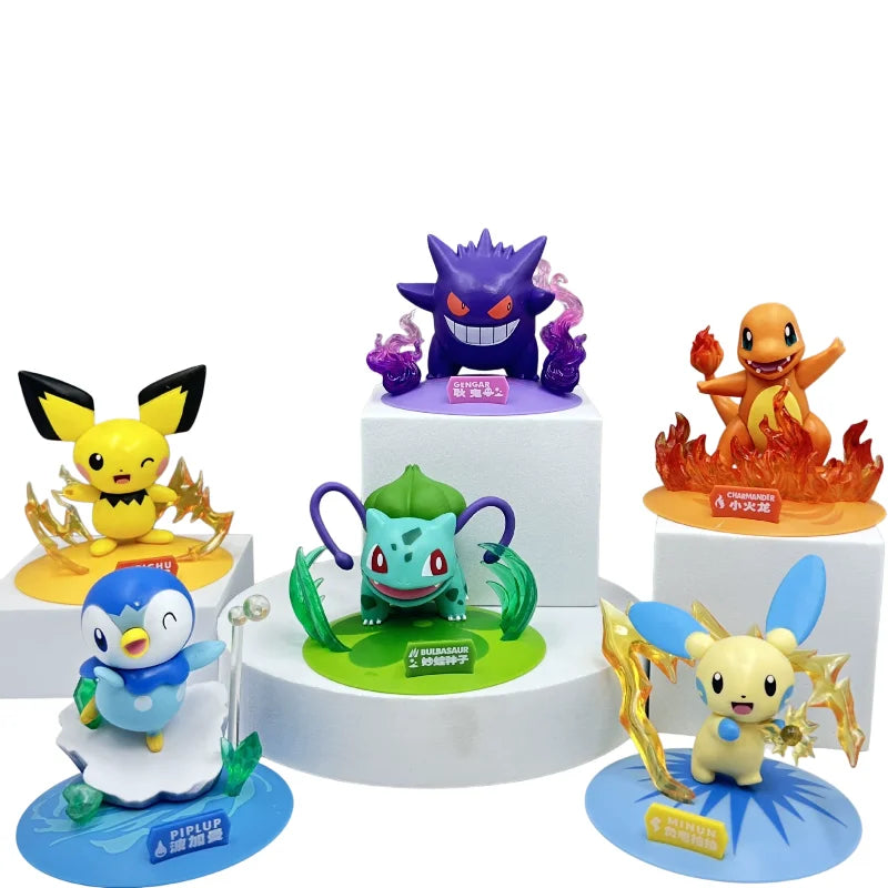 Pikachu Home Life Mini Figures
