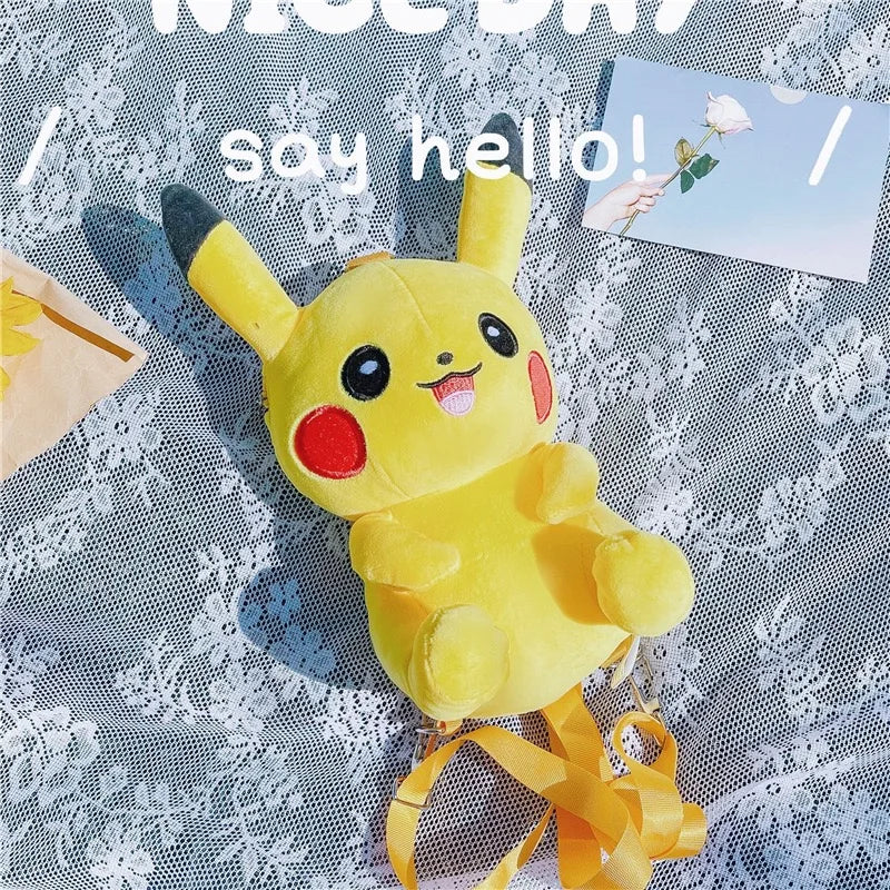 Pikachu Plush Kids' Backpack