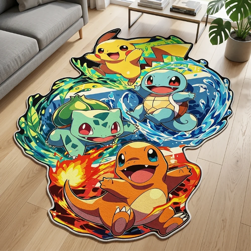 Kanto Starters Rug