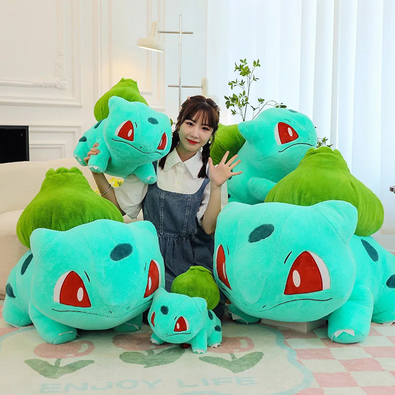 Bulbasaur Plush Pillow – 30 to 60 cm