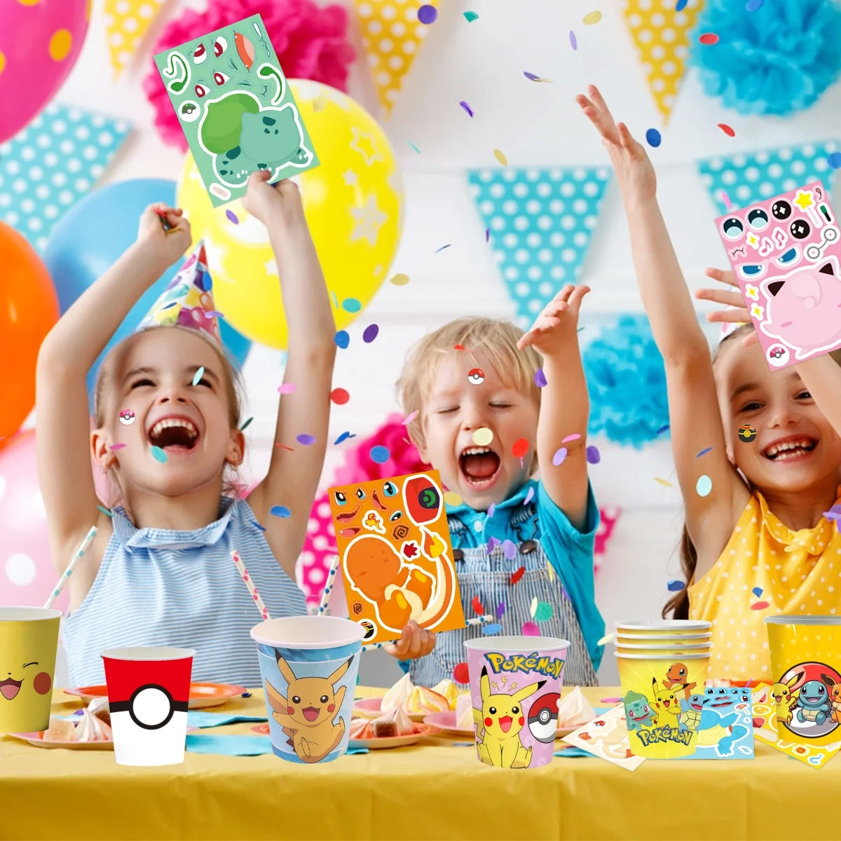 Poké Ball Party Cups