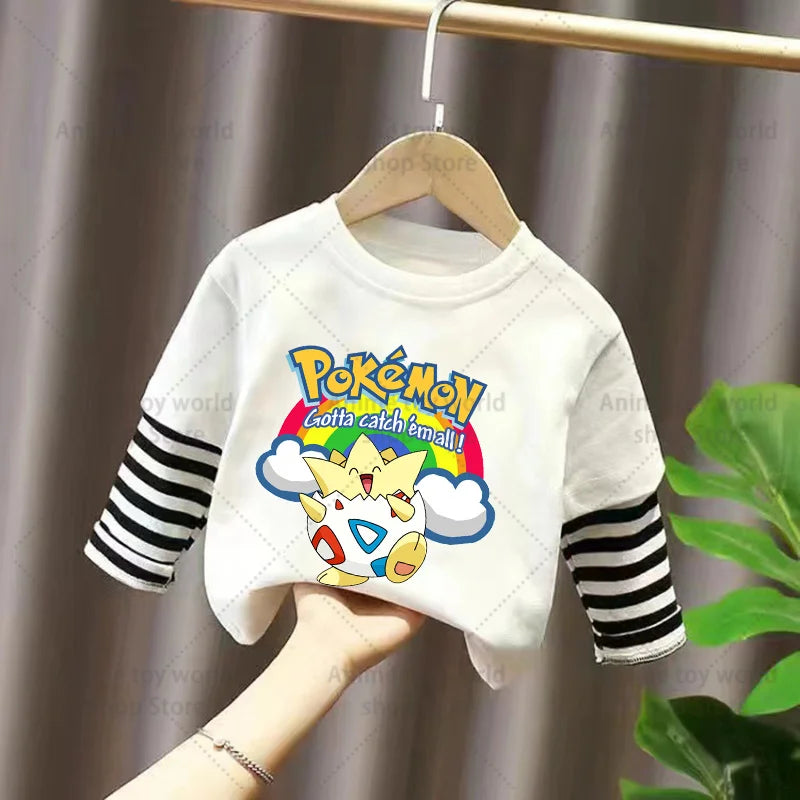Kids' Pokémon Long-Sleeve Layered Tee