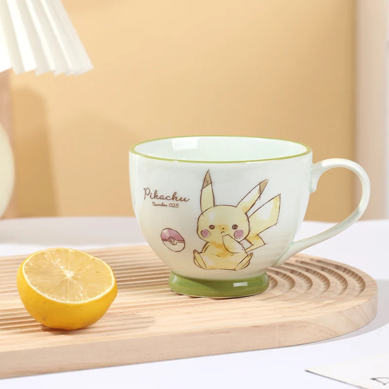 Pikachu Ceramic Breakfast Mug – 450 ml