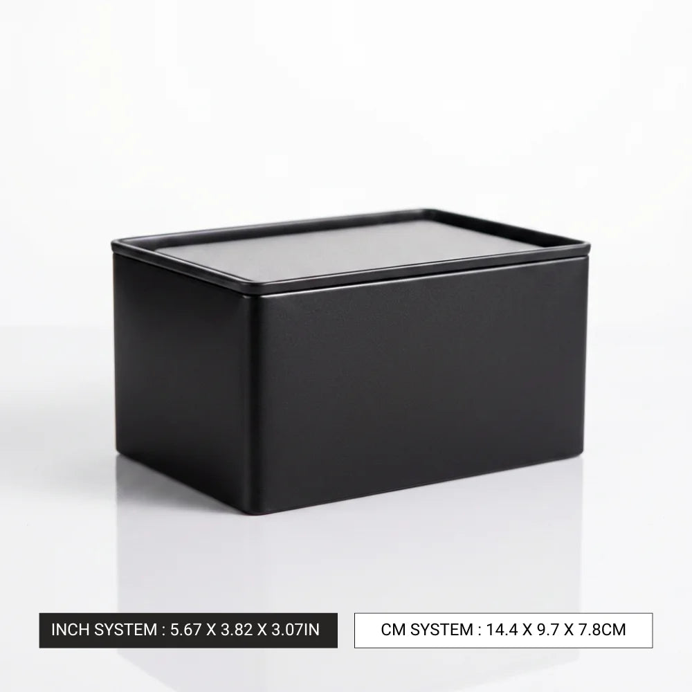 Matte Black Card Tin