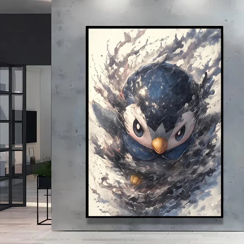 Classic Pokémon Canvas Print – Unframed
