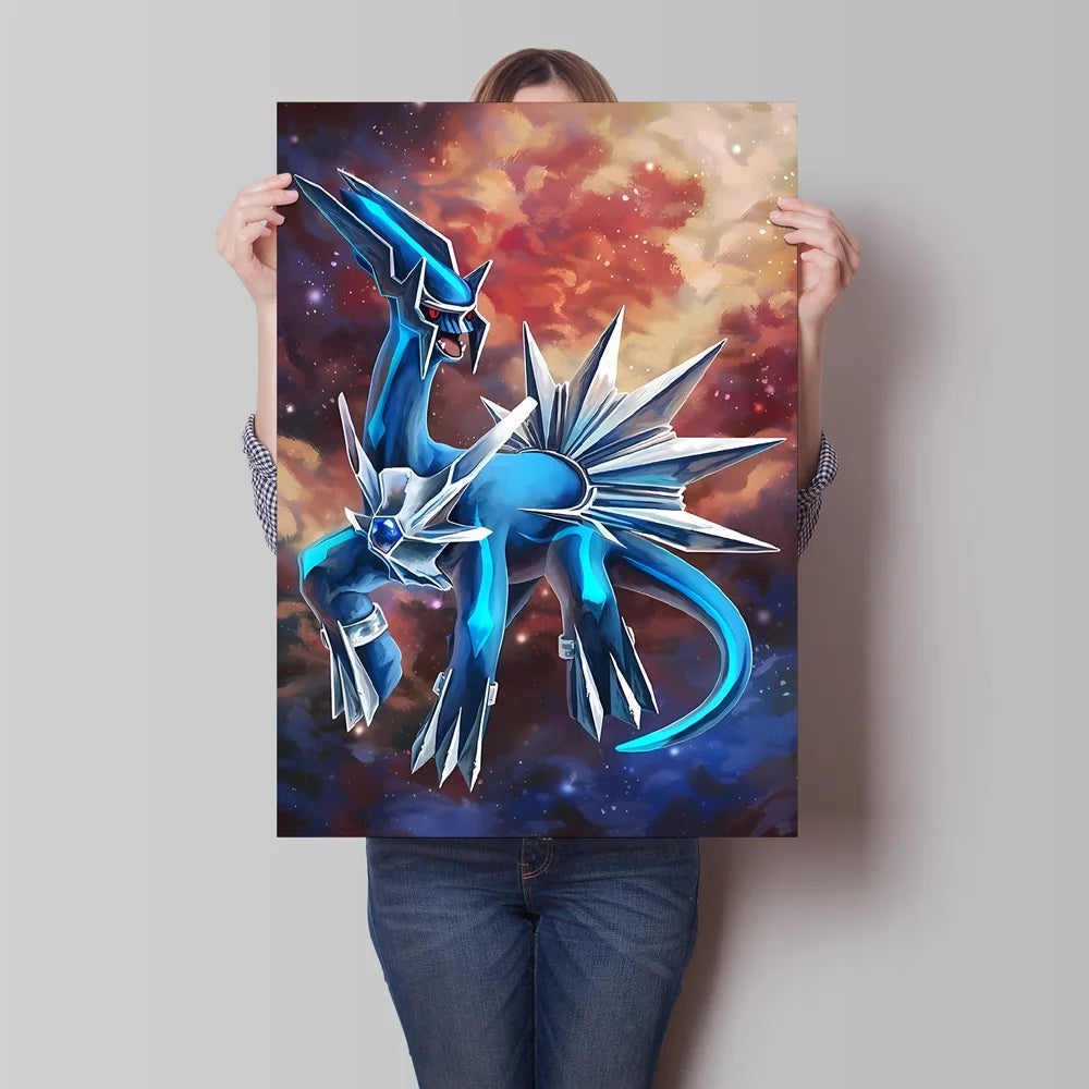 Arceus & Classic Pokémon Canvas Print – Unframed