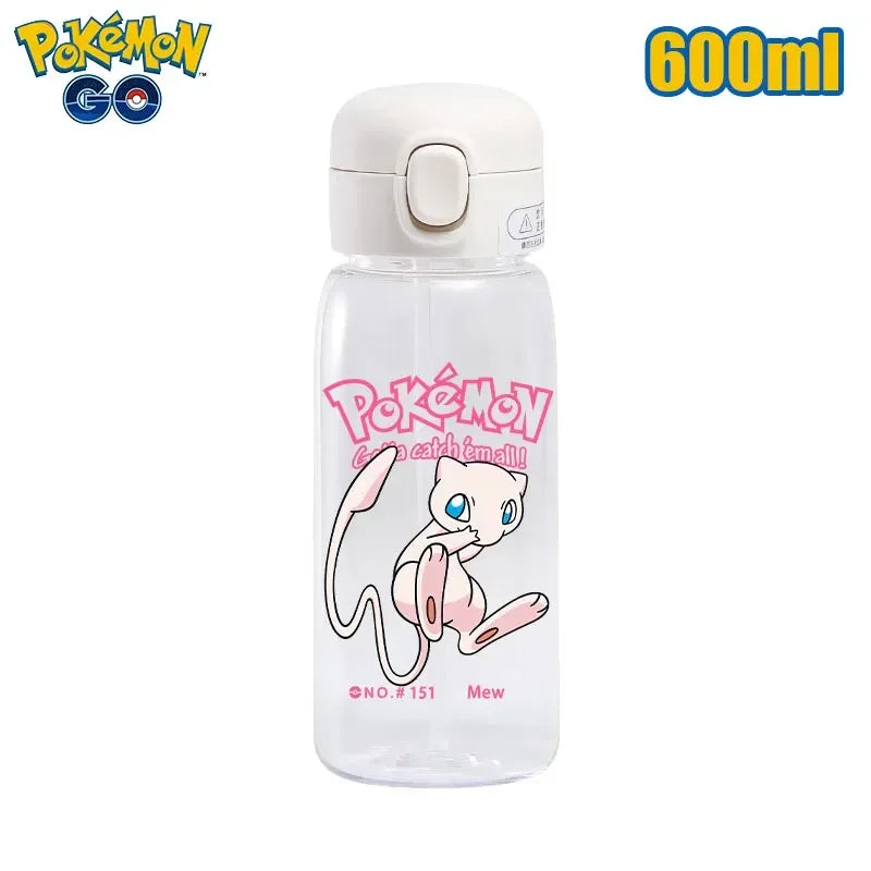 Pokémon Straw Water Bottle – 600 ml