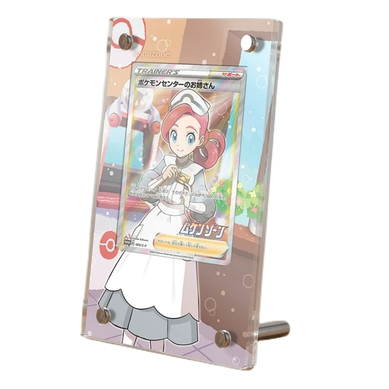 Pokemon Center Lady 185/185 Pokémon Extended Artwork Protective Display Case Psa/cgc/raw-0