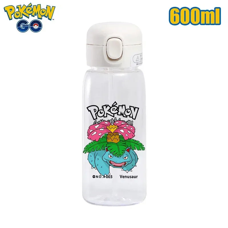 Pokémon Straw Water Bottle – 600 ml