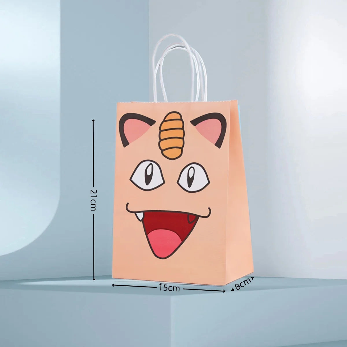 Pikachu Kraft Paper Gift Bags