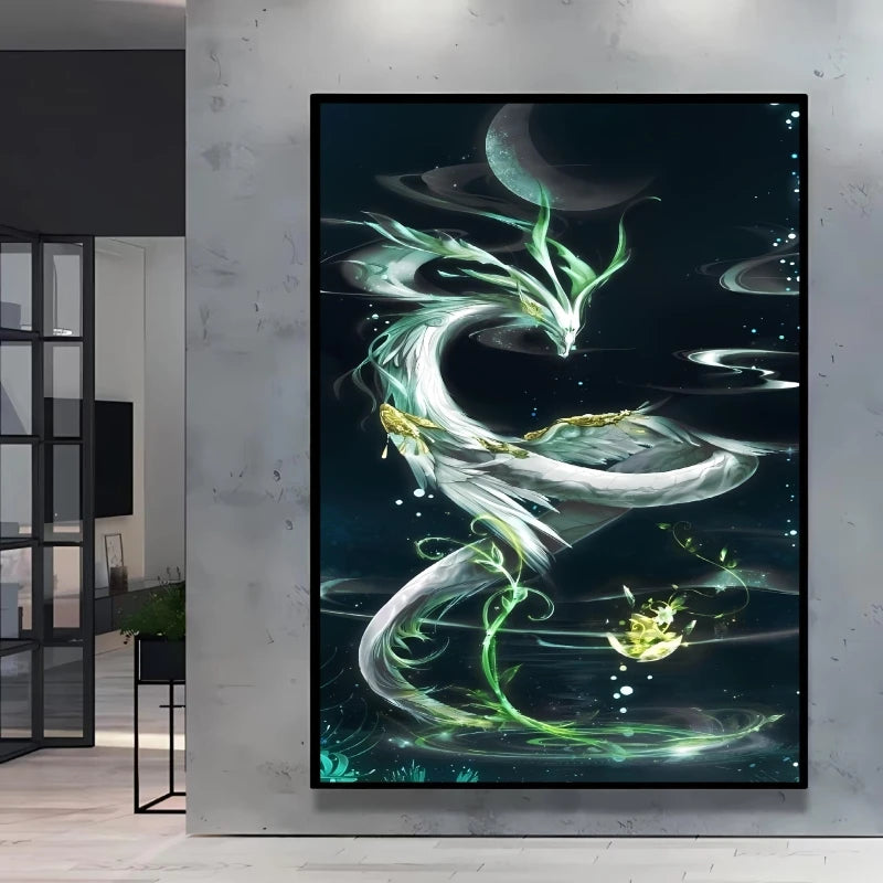 Arceus & Classic Pokémon Canvas Print – Unframed