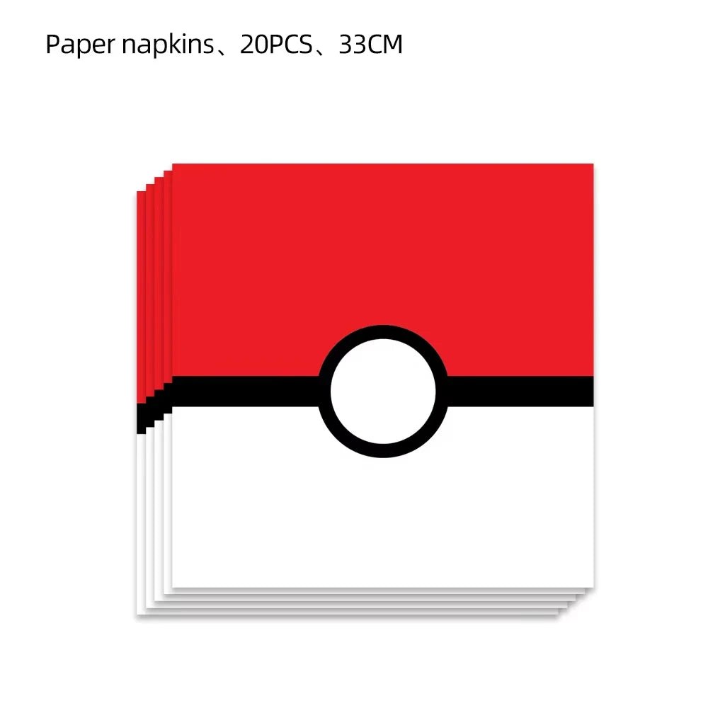 Pikachu Party Plates & Tablecloth