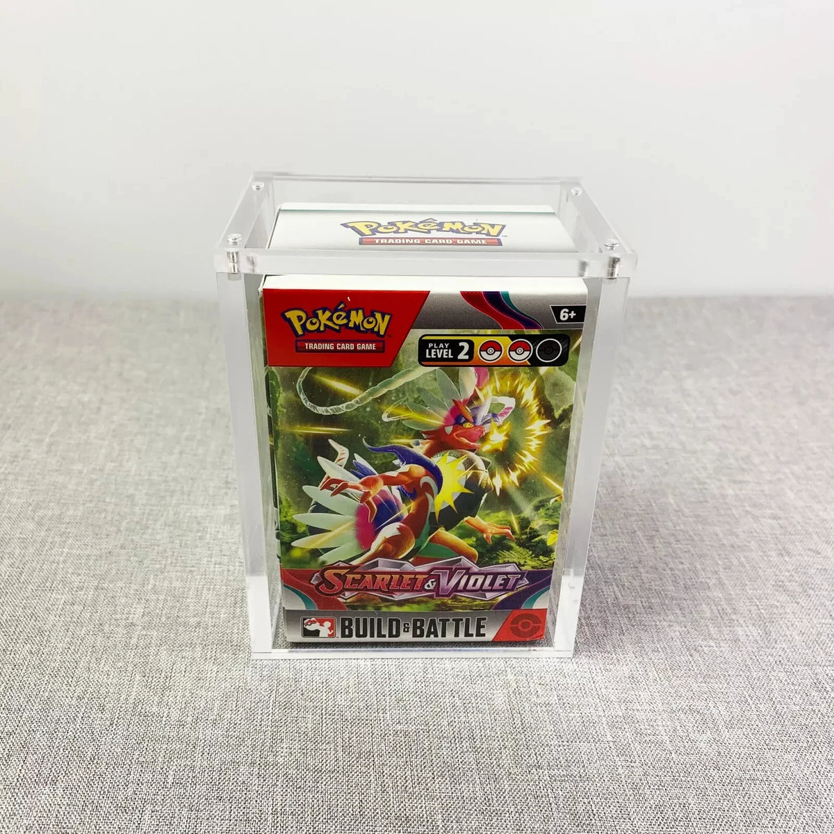 Acrylic Booster Bundle Display Case