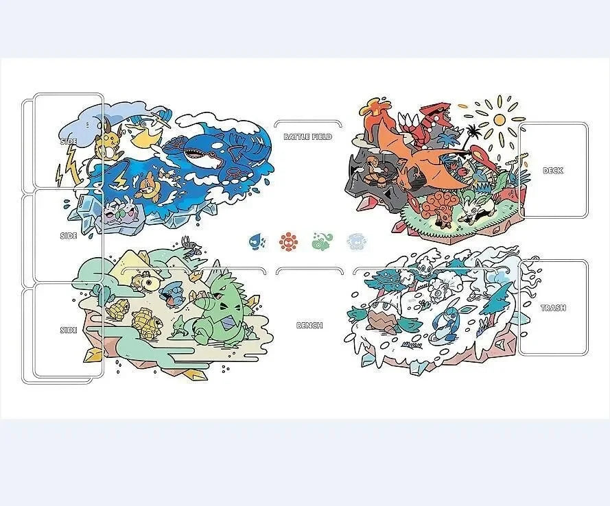 Purple Pokémon Playmat – 18 Designs