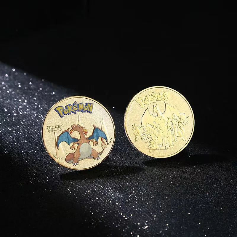 Gold-Plated Pokémon Collector Coins