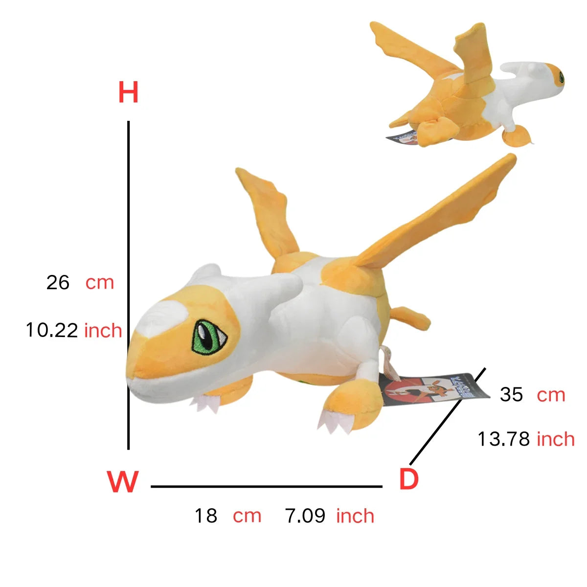 Dragon & Legend Plush – Mega Charizard, Rayquaza & More