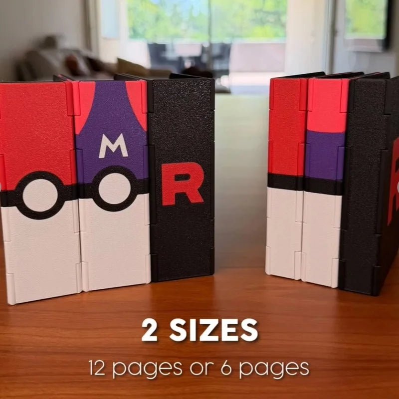 Poké Book Card Binder – 6 or 12 Pages