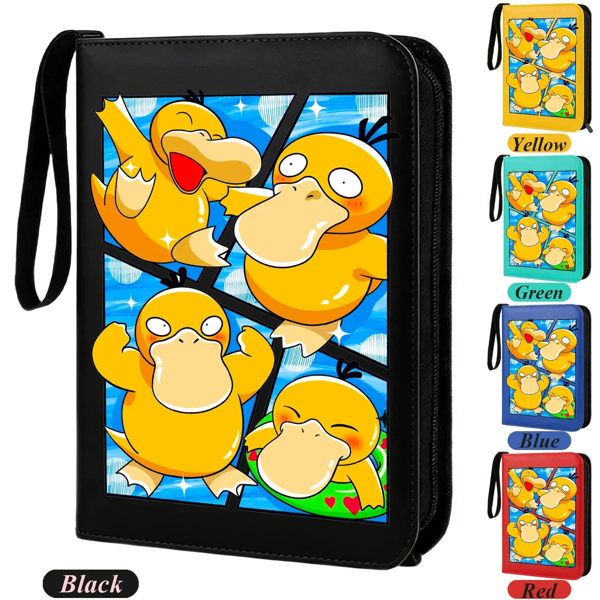 4-Pocket Zip Card Binder – 400 Cards