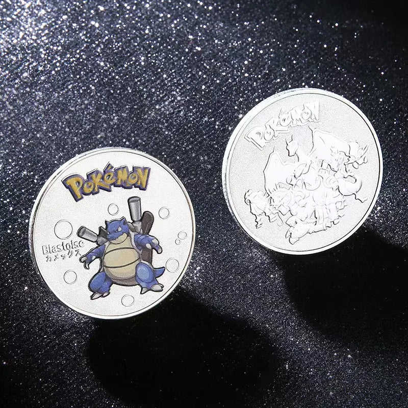 Gold-Plated Pokémon Collector Coins