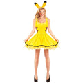 Pikachu Costume Dress with Headband – Adult