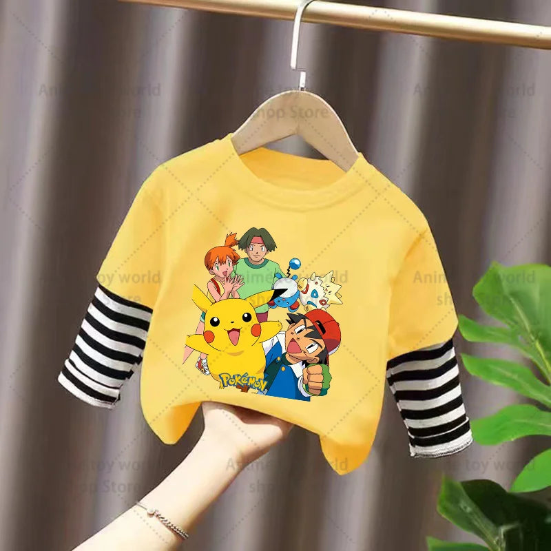 Kids' Pokémon Long-Sleeve Layered Tee