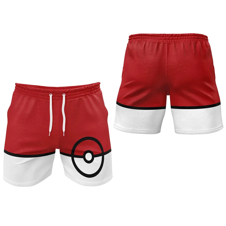 Poké Ball T-Shirt & Shorts Set