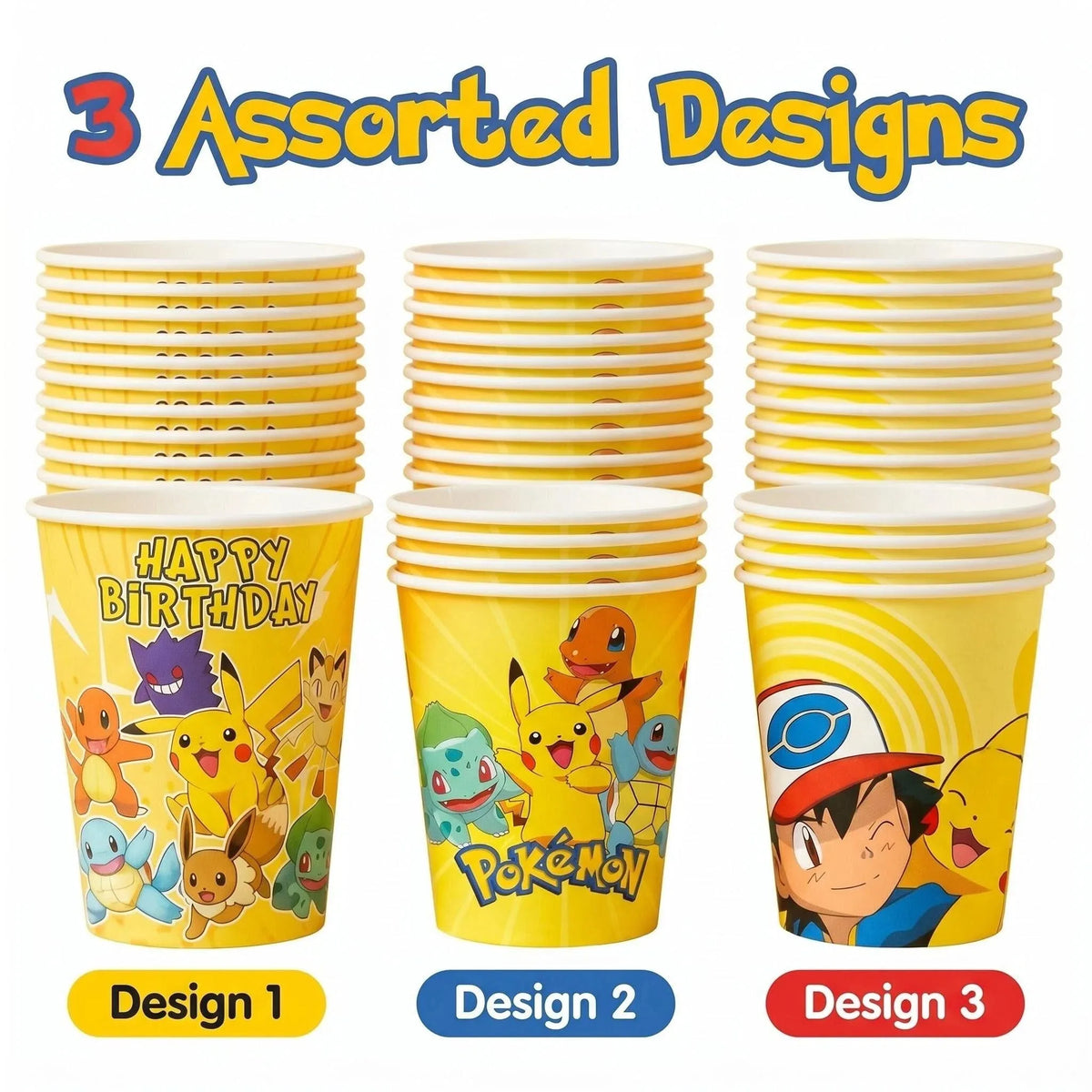 Poké Ball Party Cups
