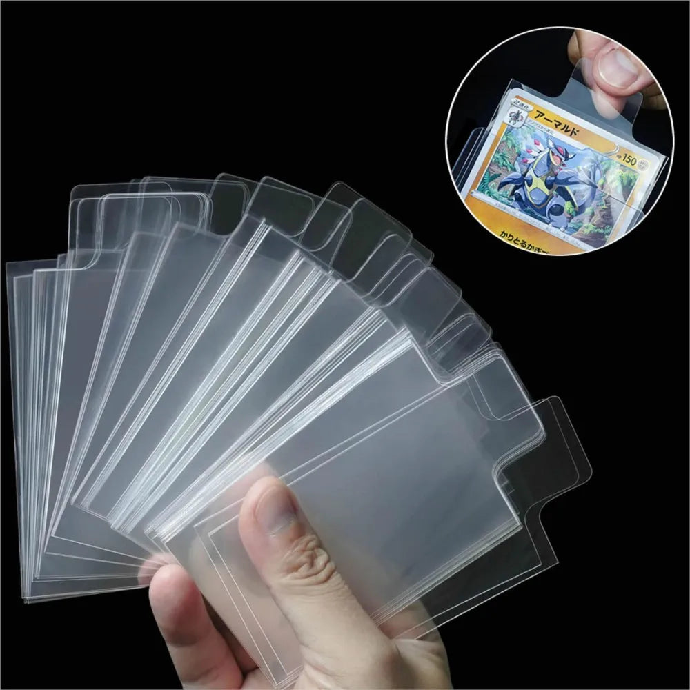 Tabbed Card Saver Sleeves – 100 Pack
