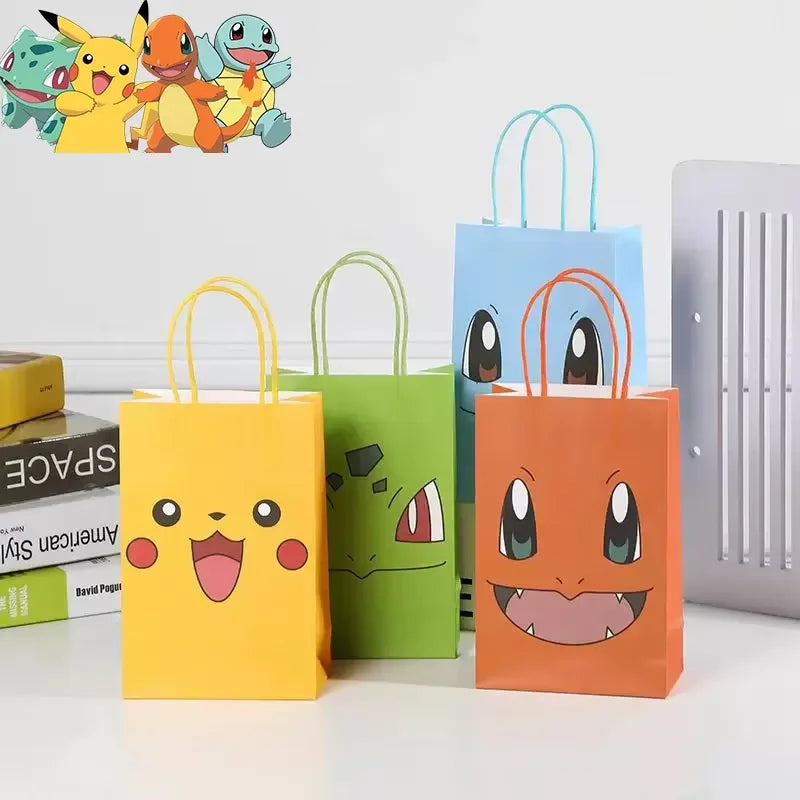 Pikachu Party Gift Bags – 4 Pack