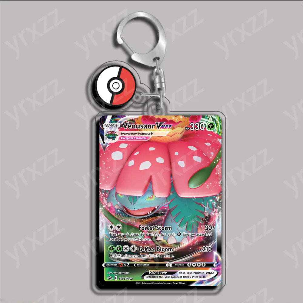 Pokémon Acrylic Keychain – Vaporeon, Charizard & More