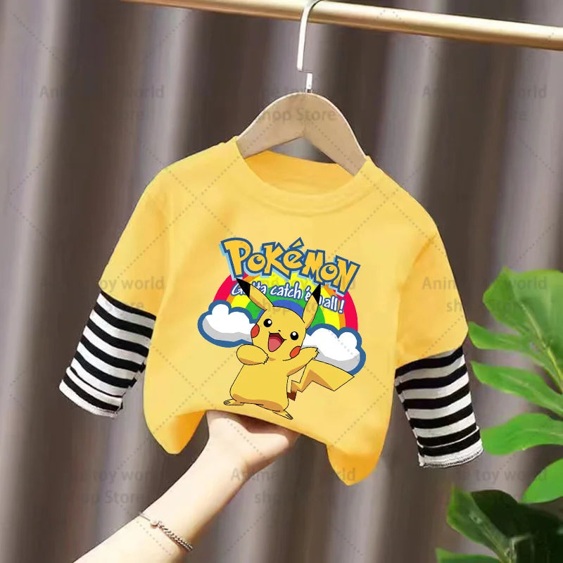 Kids' Pokémon Long-Sleeve Layered Tee