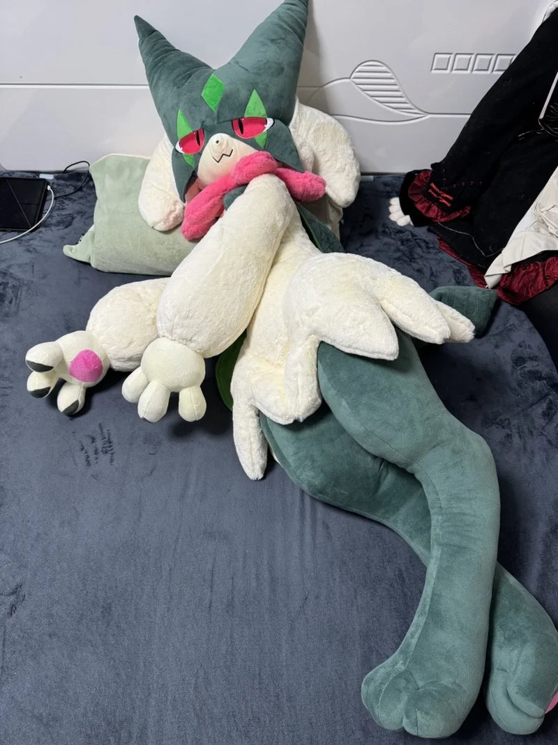 Giant Velvet Meowscarada Plush – 80 to 170 cm