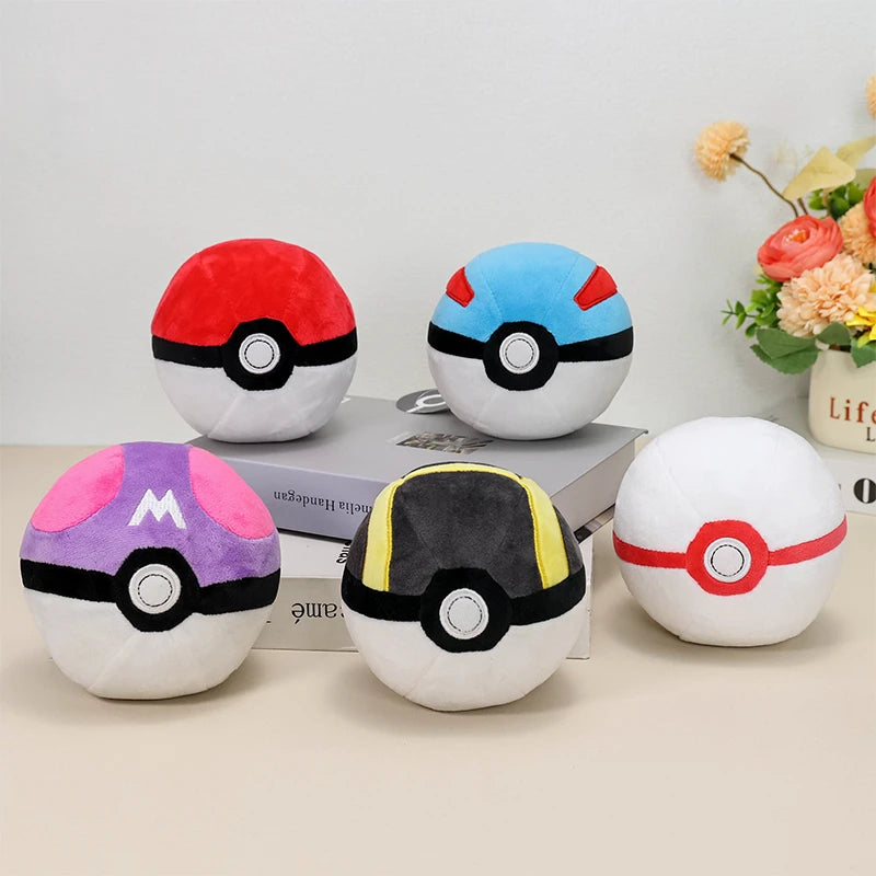 Poké Ball Plush – 11 Ball Types