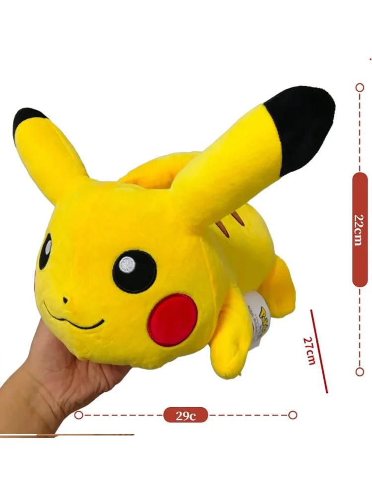 Classic Plush – Pikachu, Charmander & Eevee, 8 in