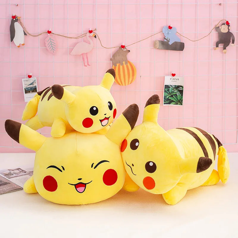Crouching Pikachu Plush – 40 to 85 cm