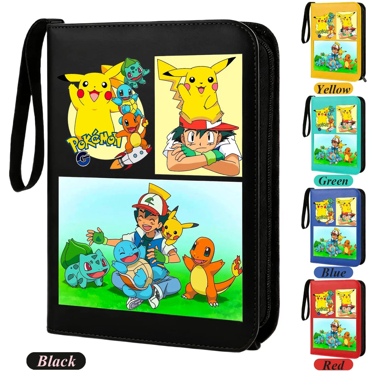 4-Pocket Zip Card Binder – 400 Cards