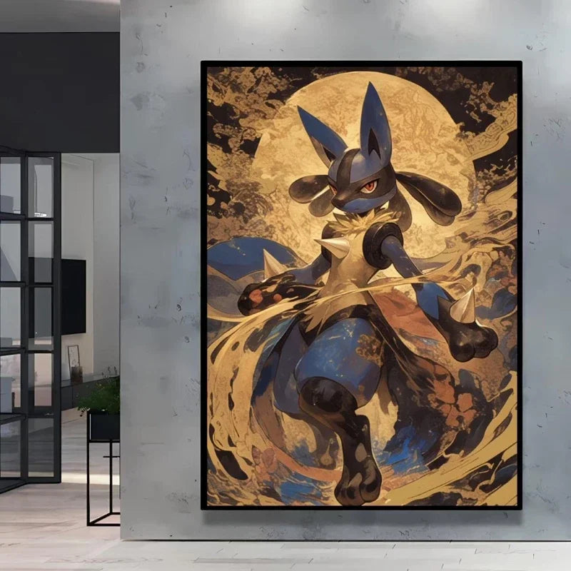 Classic Pokémon Canvas Print – Unframed