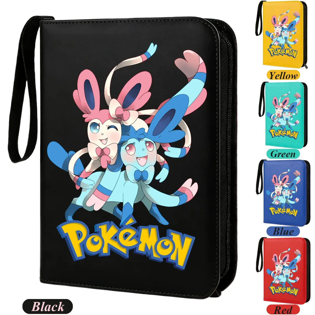4-Pocket Zip Card Binder – 400 Cards