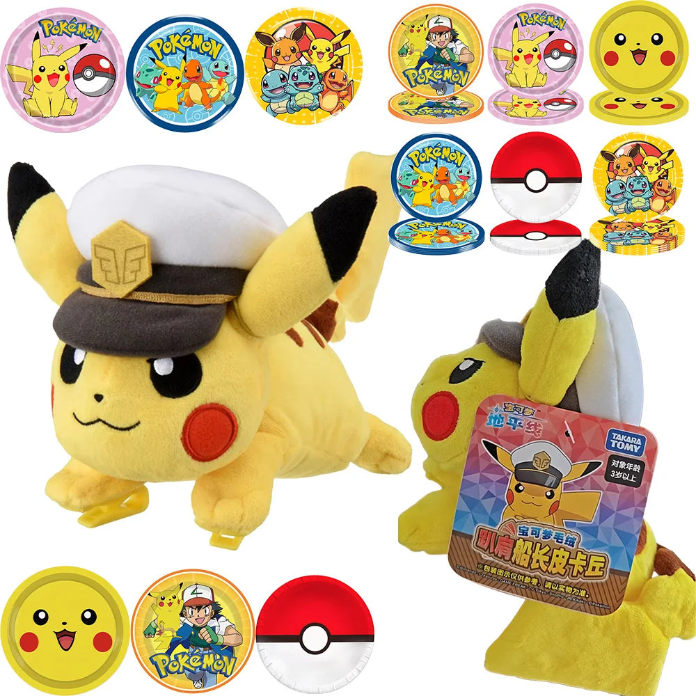 Pikachu Party Plates & Tablecloth
