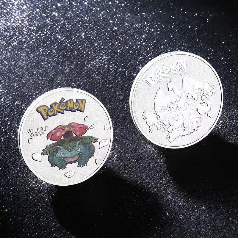 Gold-Plated Pokémon Collector Coins