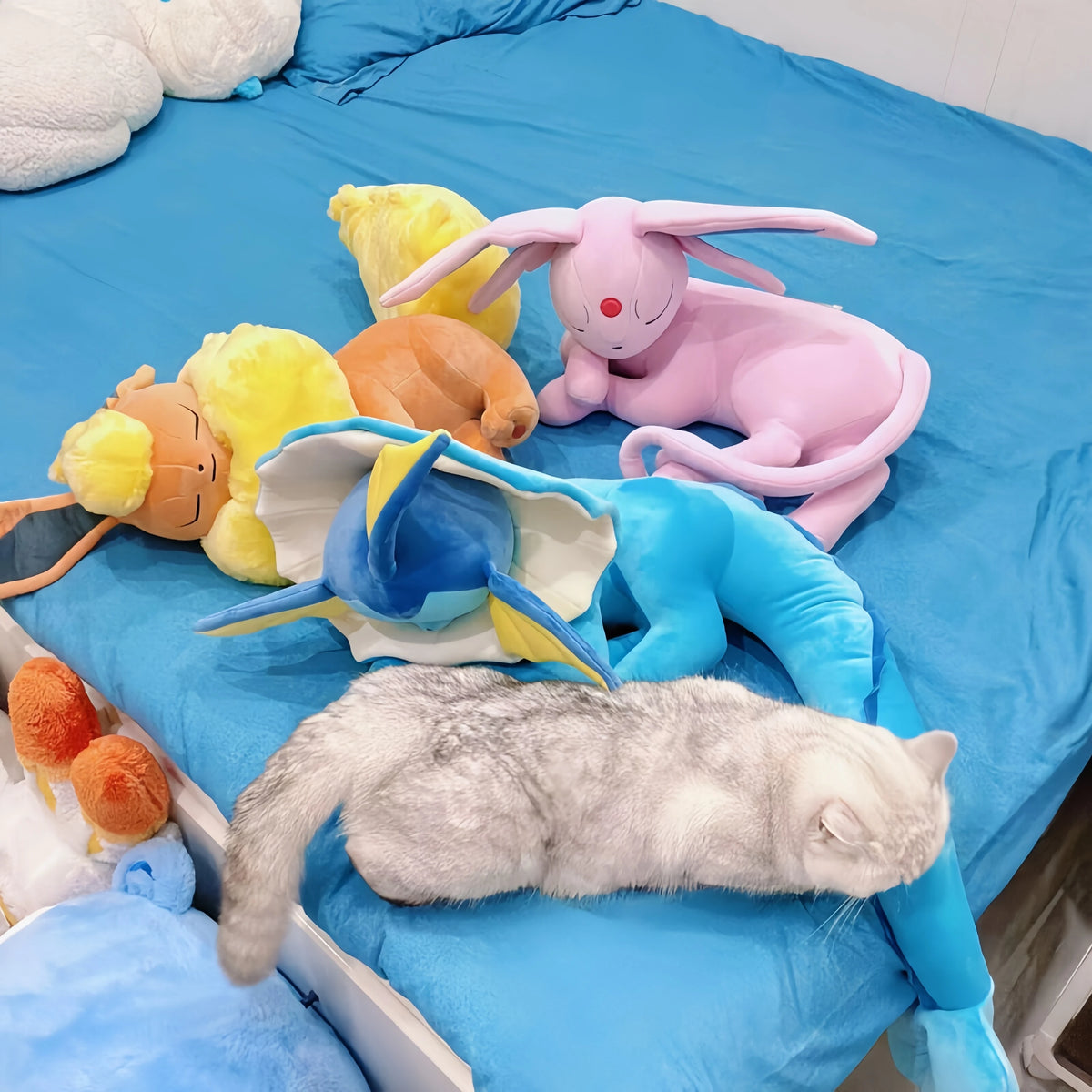 Sleeping Eeveelution Plush