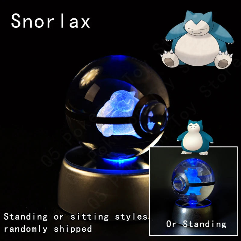 Pokémon 3D Crystal Ball Night Light