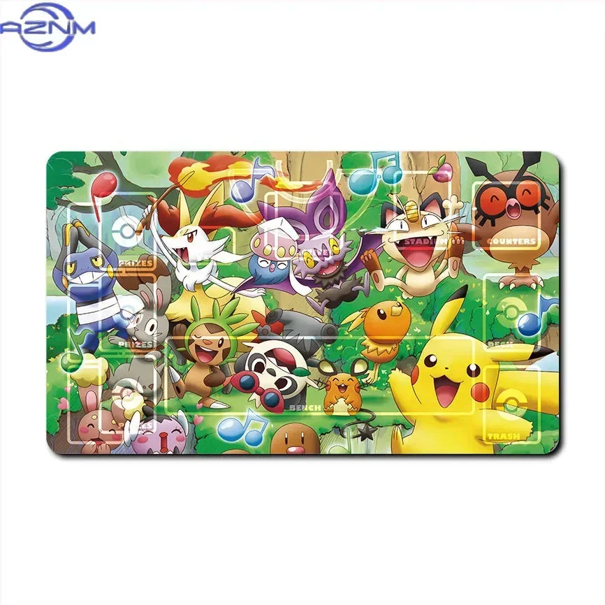 Assorted Pokémon Art Playmat – 15 Designs