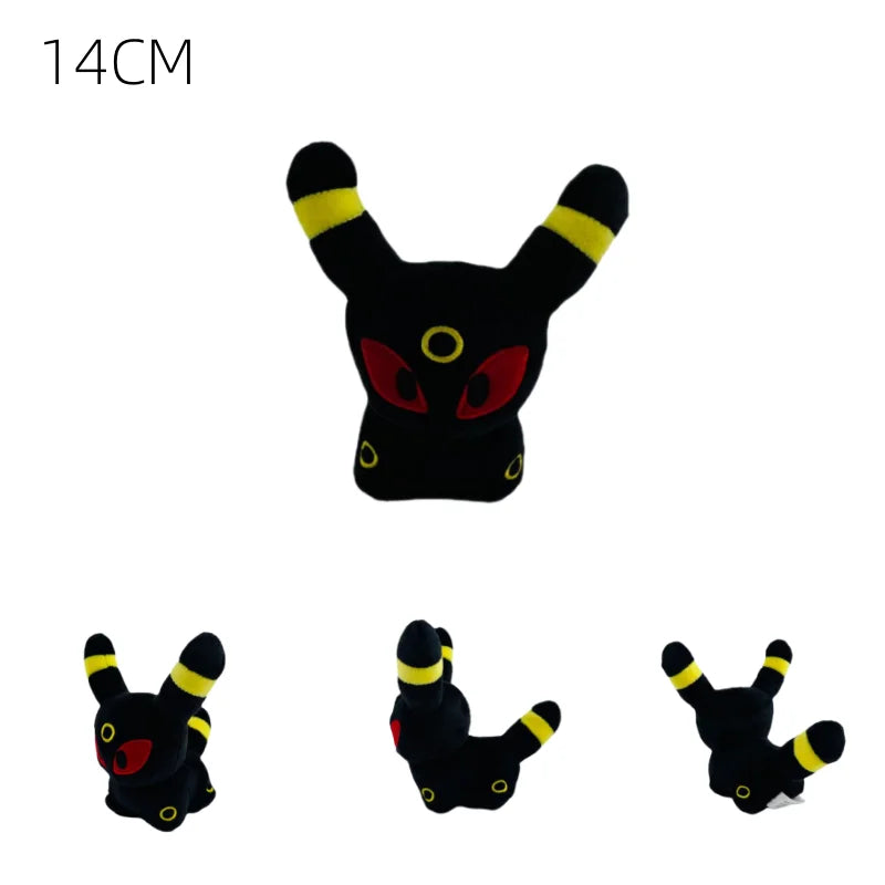 Shiny Black Pokémon Plush – 26 Styles